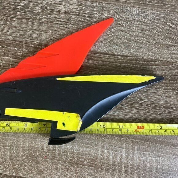 Vintage 1999 Batman Toy Street to Sky Kids Collectible Bat Wing Batwing Black - Picture 10 of 10